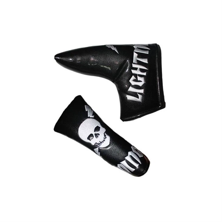 PU pokrivalo za glavu s lubanjom za golf