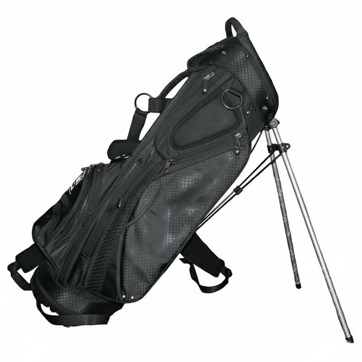 Pure Black Golf Stand Bag With Soft Foam Pure Black Golf Stand Bag With Soft Foam