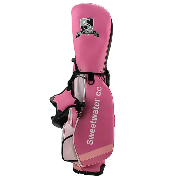 Premium PU Golf Storage Stand Bag