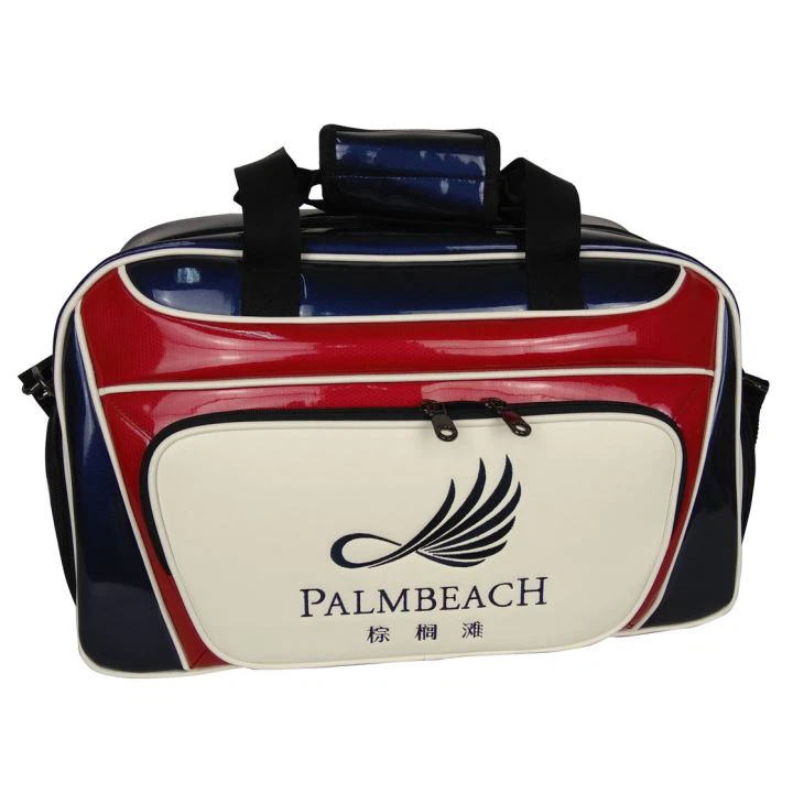 Enamel PU Golf Clothing Bag Shoes Bag Boston Bag