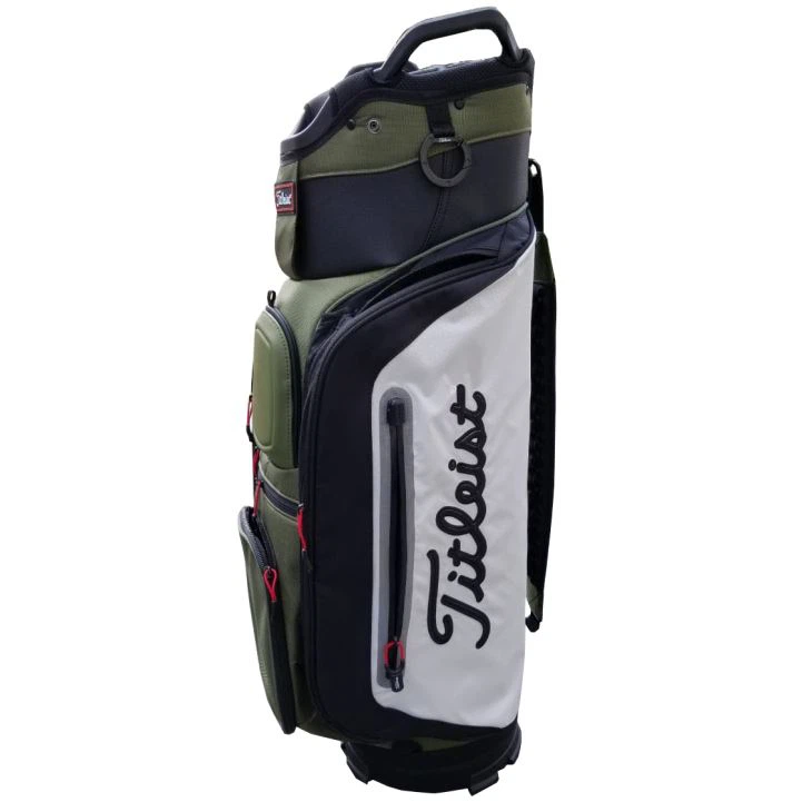 High Quality Nylon Titleist Golf Cart Bag For Full Set Golf Clubs