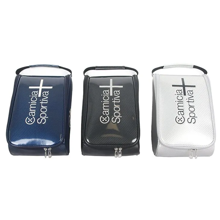 Deluxe PU Golf Shoe Bag Waterproof